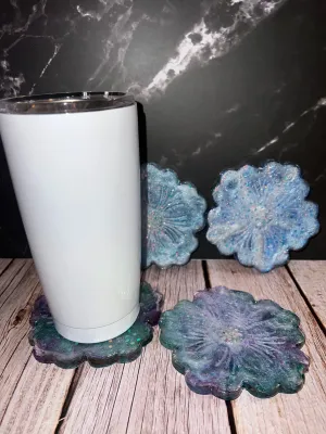 coasters snowflake