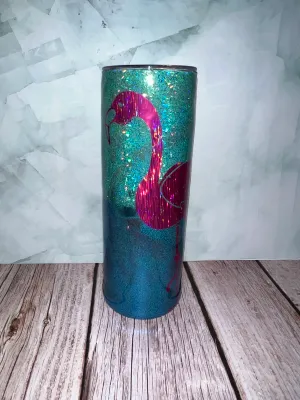 tumbler flamingo